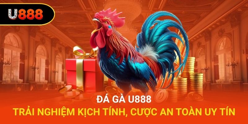 Đá gà U888 – Trải nghiệm kịch tính, cược an toàn uy tín